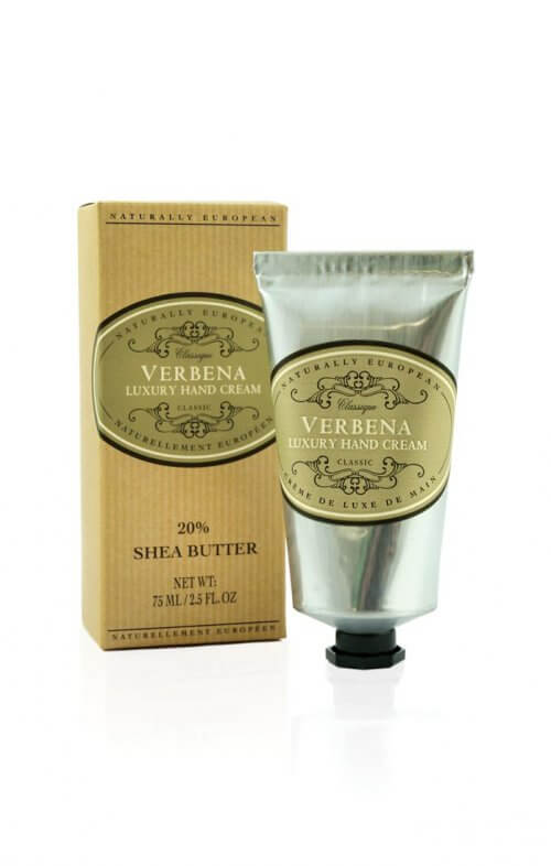 naturally european verbena shea hand cream