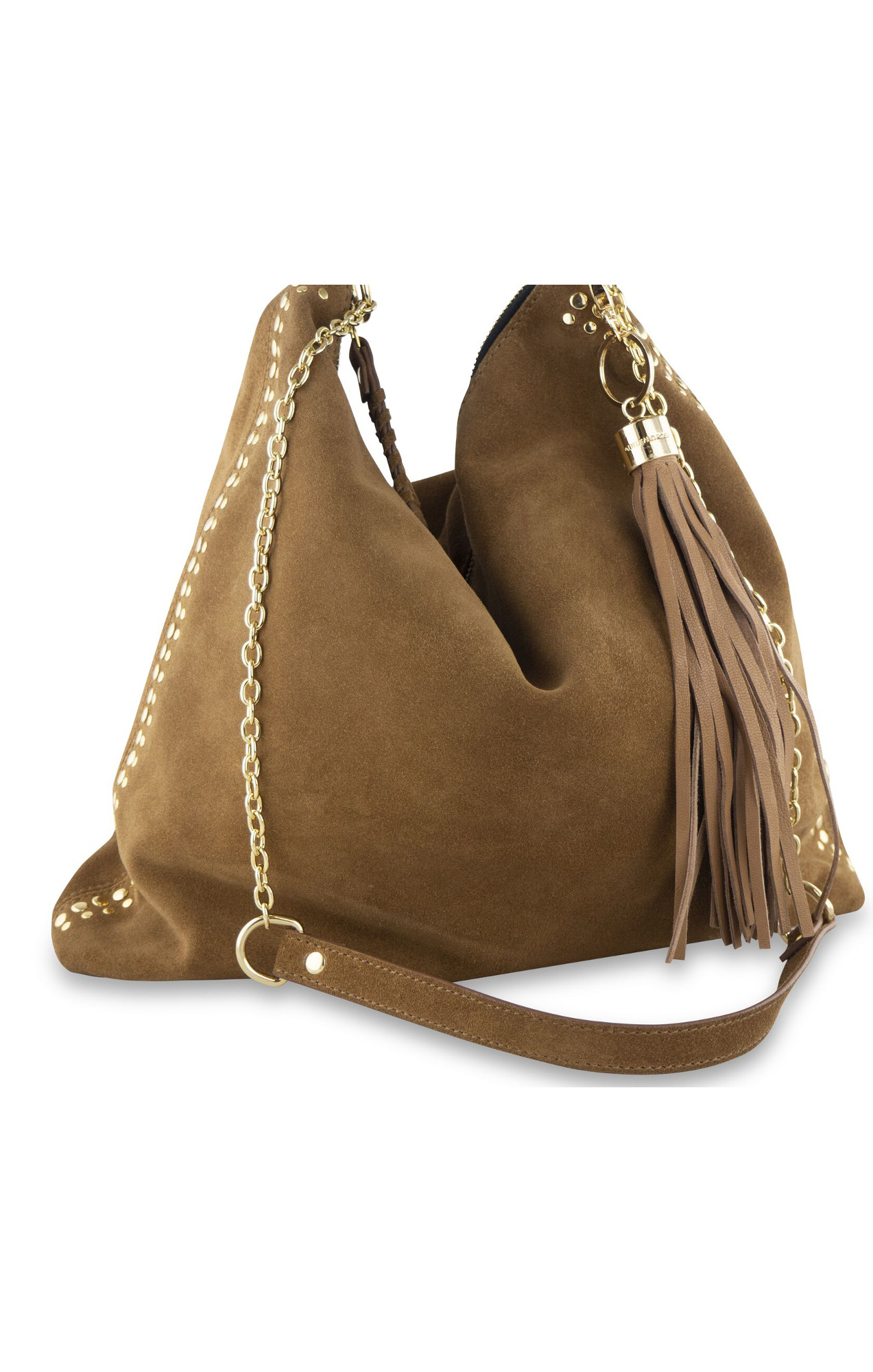 tan slouch handbag