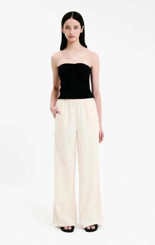 NUDE LUCY CERES LINEN PANT CLOUD