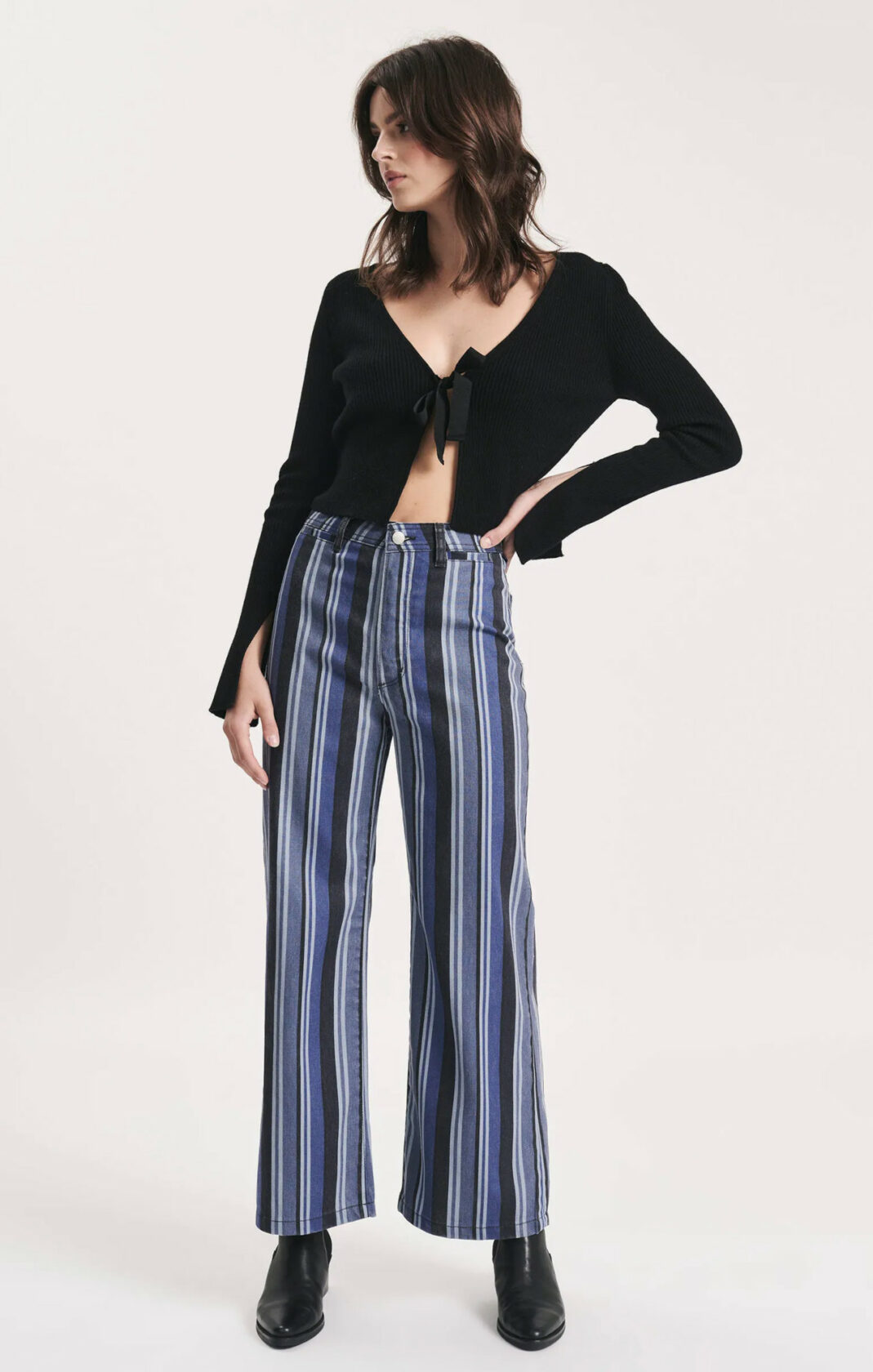 Rollas striped sale pants