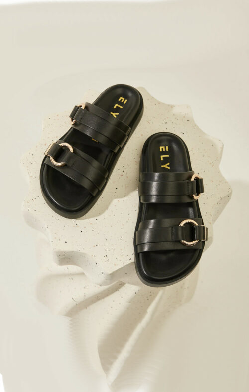 ELYSON MALTA SLIDE BLACK