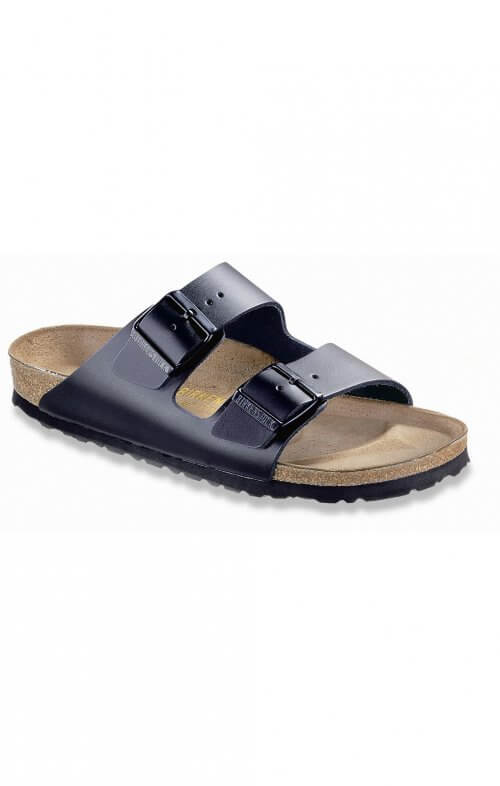 birkenstock arizona black leather