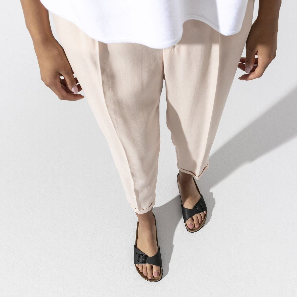 BIRKENSTOCK MADRID BLACK BIRKO FLOR