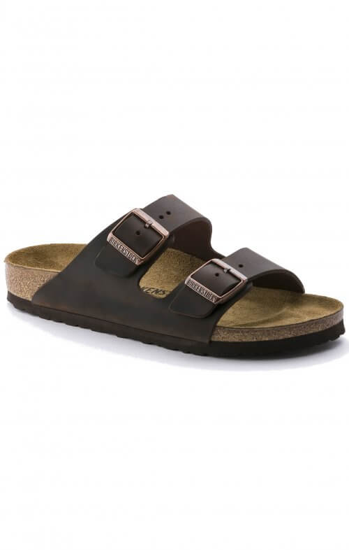 birkenstock arizona oiled leather habana