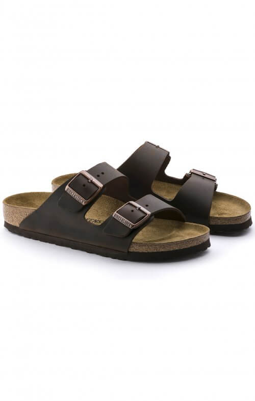 BIRKENSTOCK ARIZONA HABANA OILED LEATHER