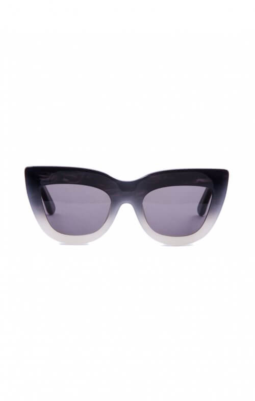 valley marmont sunglasses coal black to white fade