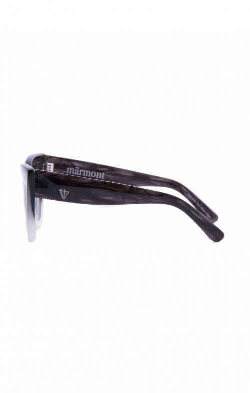 VALLEY MARMONT SUNGLASSES COAL BLACK TO WHITE FADE