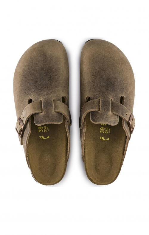 BIRKENSTOCK BOSTON OILED LEATHER TOBACCO