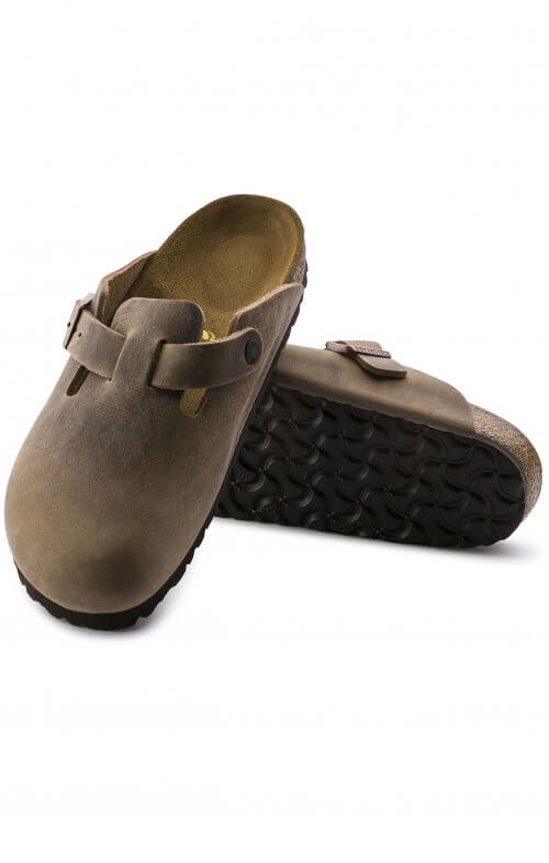 BIRKENSTOCK BOSTON OILED LEATHER TOBACCO