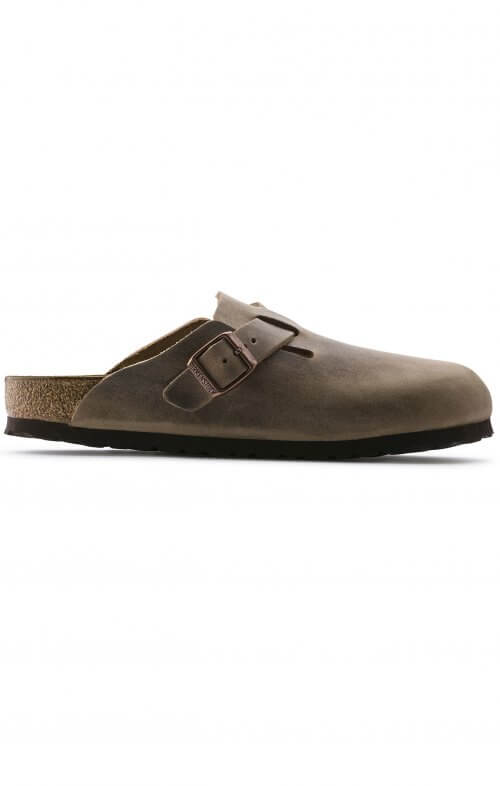 BIRKENSTOCK BOSTON OILED LEATHER TOBACCO