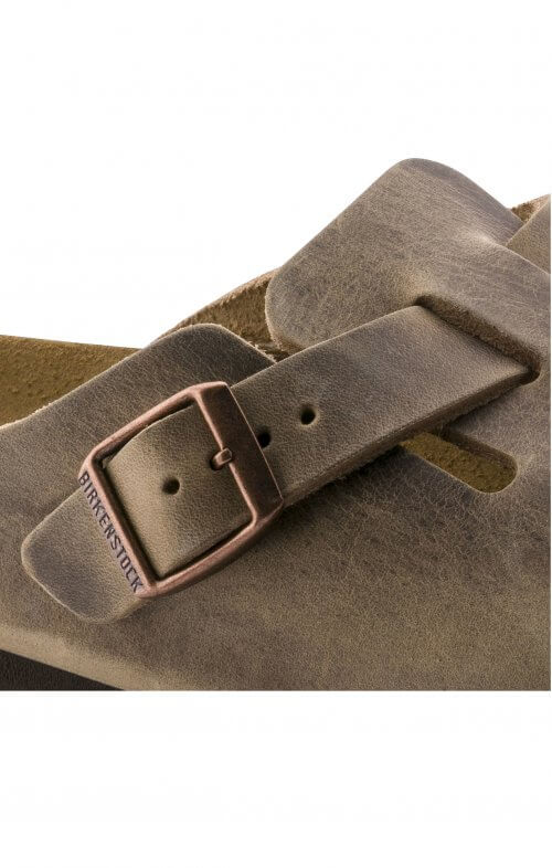 BIRKENSTOCK BOSTON OILED LEATHER TOBACCO