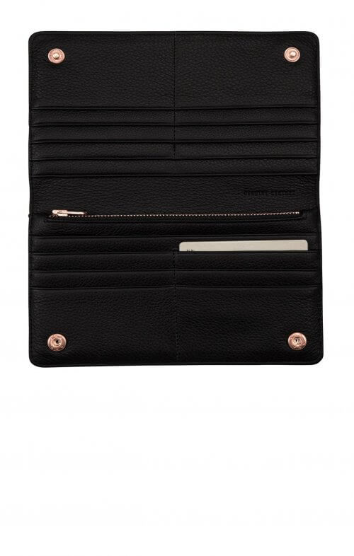 STATUS ANXIETY TRIPLE THREAT WALLET BLACK