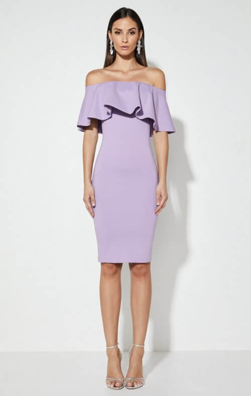 mossman kiss and tell dress lilac