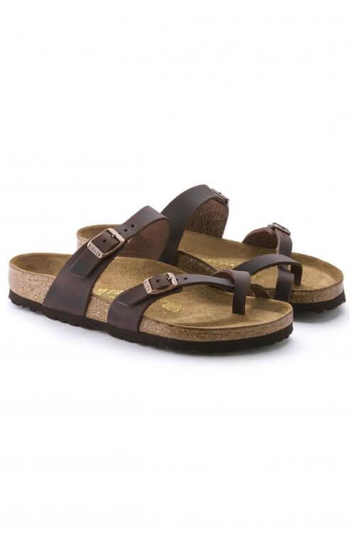 BIRKENSTOCK MAYARI HABANA OILED LEATHER