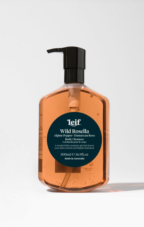 leif wild rosella body cleanser 500ml