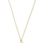 FAIRLEY PEARL DISC NECKLACE GOLD