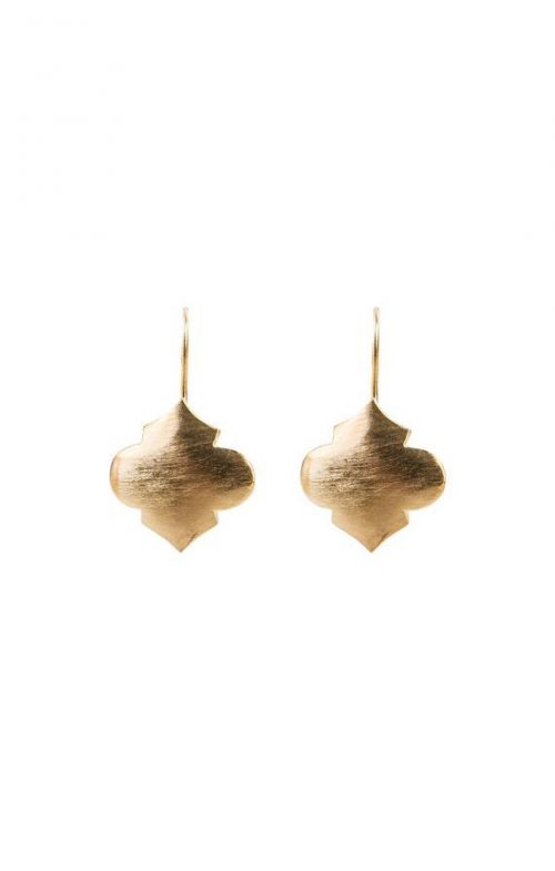 FAIRLEY EARRINGS MOROCCAN DROP GOLD