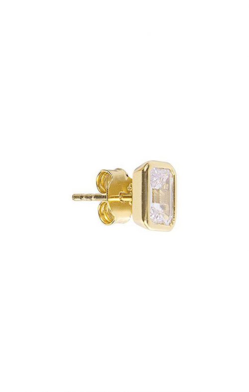 FAIRLEY EARRINGS CRYSTAL DECO STUD GOLD SS2214APGP