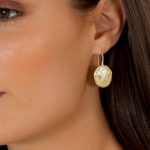 FAIRLEY EARRINGS WARRIOR GOLD SS486GP