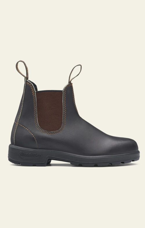 BLUNDSTONE 500 CHELSEA BOOT STOUT BROWN