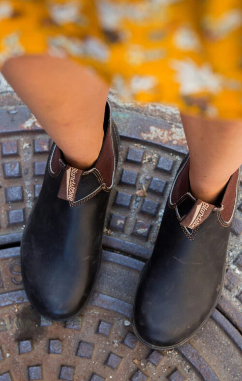 BLUNDSTONE 500 CHELSEA BOOT STOUT BROWN