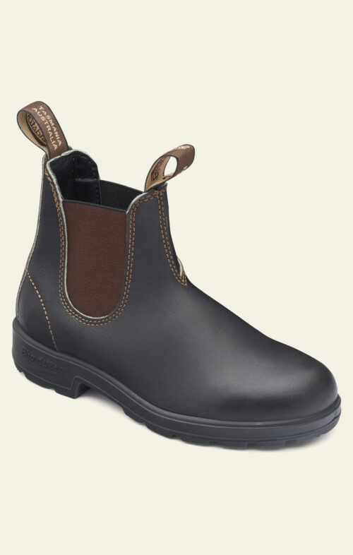 BLUNDSTONE 500 CHELSEA BOOT STOUT BROWN