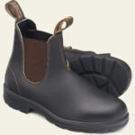 BLUNDSTONE 500 CHELSEA BOOT STOUT BROWN