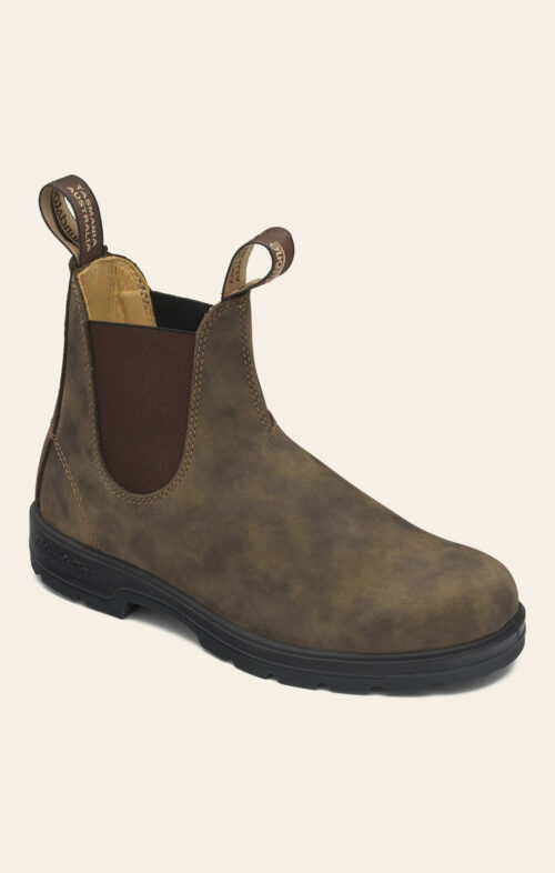 BLUNDSTONE 585 CHELSEA BOOT RUSTIC BROWN