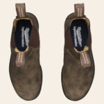 BLUNDSTONE 585 CHELSEA BOOT RUSTIC BROWN