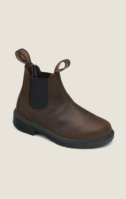 BLUNDSTONE KIDS BOOTS 1468 ANTIQUE BROWN