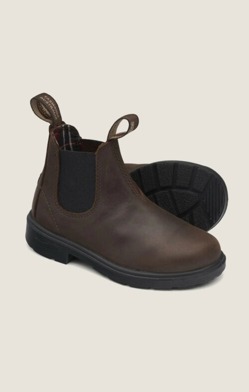 BLUNDSTONE KIDS BOOTS 1468 ANTIQUE BROWN