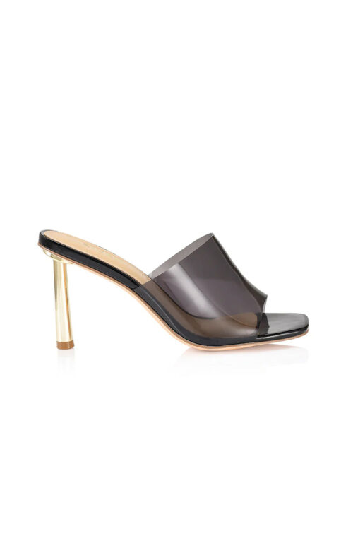 SIREN JADE STILETTO MULE BLACK