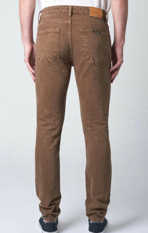 ROLLAS MEN JEANS TIM SLIMS COAST BROWN