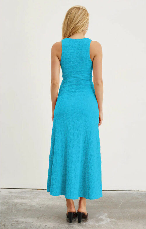 SOVERE KAYA DRESS PACIFIC BLUE