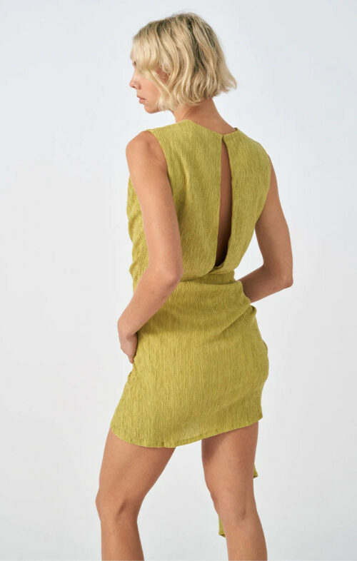 SOVERE EVOKE MINI DRESS FERN