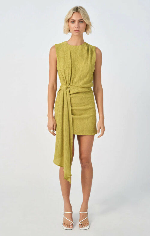 SOVERE EVOKE MINI DRESS FERN