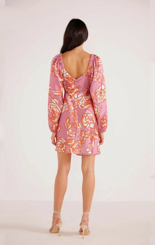 MINKPINK MANDEVILLA RUCHED MINI DRESS