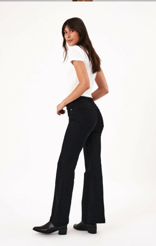 ROLLAS EASTCOAST FLARE JEANS BLACK