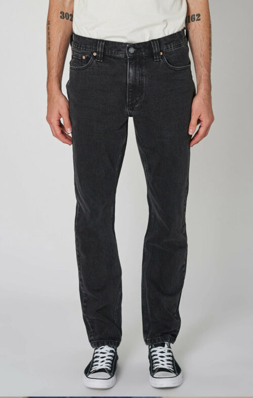 ROLLAS MEN JEANS TIM SLIMS BONZER BLACK