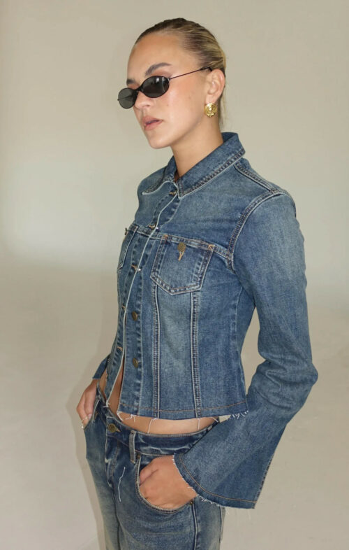 ABRAND 00 ZENDAYA DENIM JACKET