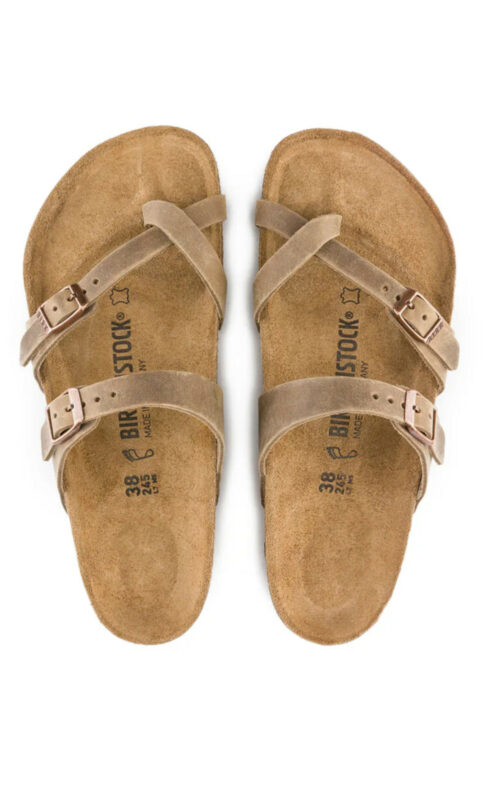 BIRKENSTOCK MAYARI TOBACCO OILED LEATHER