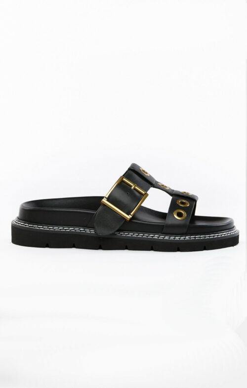 HAEL & JAX MONET SLIDE BLACK