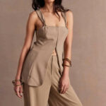 SOVERE ADORNE TOP TAN