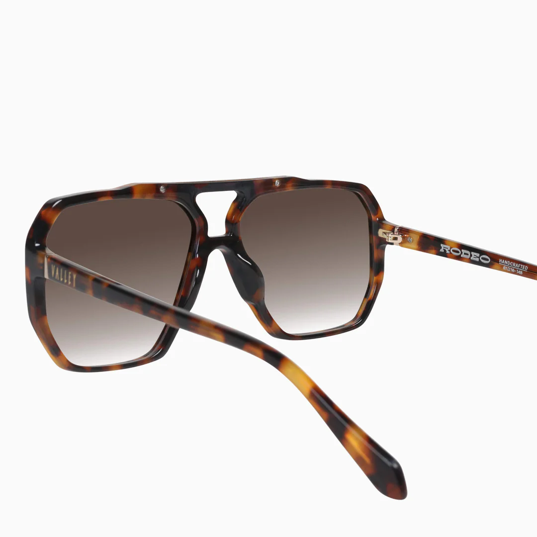 VALLEY RODEO DARK TORTOISE SUNGLASSES