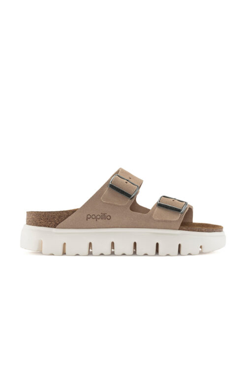 BIRKENSTOCK ARIZONA CHUNKY WARM SAND PAPILLIO