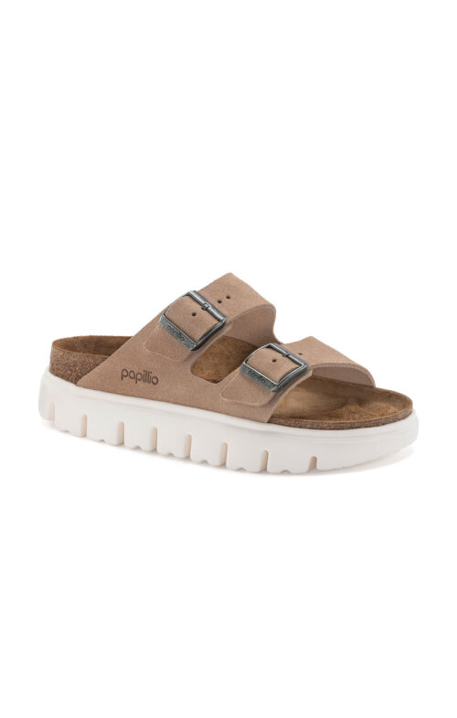 BIRKENSTOCK ARIZONA CHUNKY WARM SAND PAPILLIO