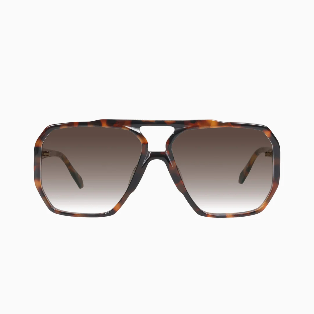 VALLEY RODEO DARK TORTOISE SUNGLASSES