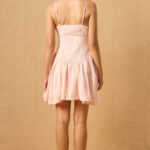 MON RENN PISCES MINI DRESS BLUSH PINK
