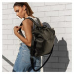 STATUS ANXIETY COMES IN WAVES BAG BLACK