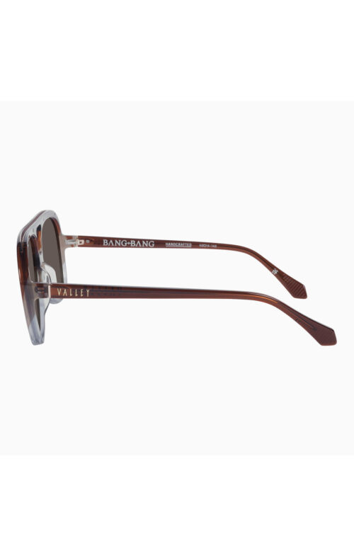 VALLEY BANG BANG SUNGLASSES CHOCOLATE BROWN